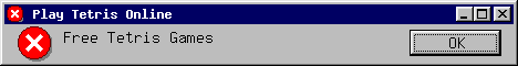 Play Tetris Online Banner