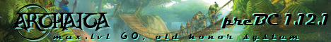 Archaica - Classic WoW 1.12.1 Banner