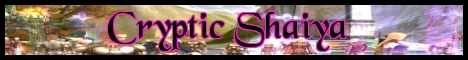 Cryptic Shaiya Banner