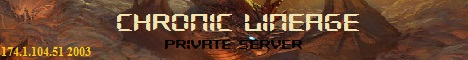 Chronic Lineage Banner