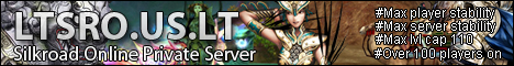 LTSRO Best silkroad private server Banner