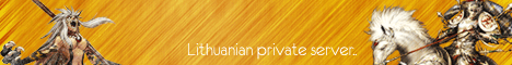 vLsro - Lithuanian private server! Banner