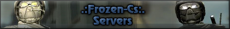 Frozen-CS :: Counter-Strike 1.6 Servers Banner