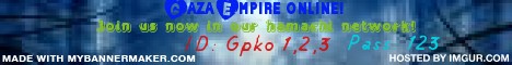 Gaza Empire Online Banner