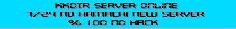 KKOTR SERVER ONLINE Banner