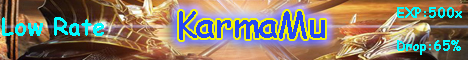 KarmaMu Online Banner