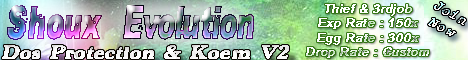 Shoux Evolution Banner