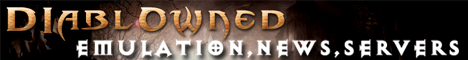 Diablowned Diablo 3 Server Banner