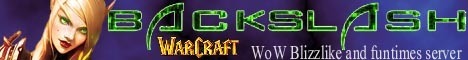 Backslash WoW Banner