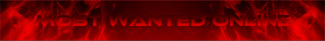Most Wanted Online Banner