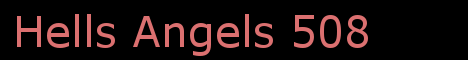 Hells Angels 508 Banner