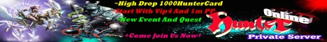 Hunter Online Banner