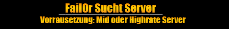 Fail0r sucht Server Banner