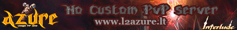 L2Azure- New PvP server Banner