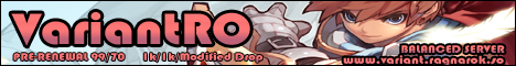 Variant Ragnarok Online [99/70] Banner