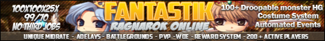 Fantastik Ragnarok Online Banner