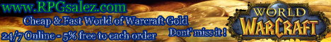 Cheap Fast WoW Gold US/EU store Banner