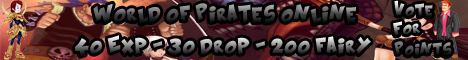 World of pirates crazy Banner