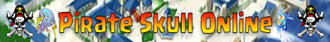 Pirate Skull Online Banner