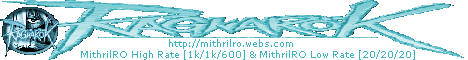 MithrilRO [ High rate & Low rate ] Banner
