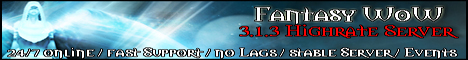 Fantasy WoW 3.1.3 Banner