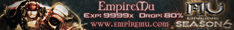 EmpireMU Season 6 [Exp: 9999x Drop 80%] Banner