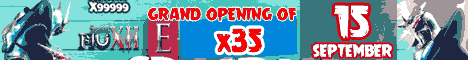 OPENING x35 - 15 SEPTEMBER |500+ ONLINE Banner